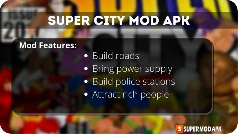 Super City MOD APK (Unlimited Health) 3
